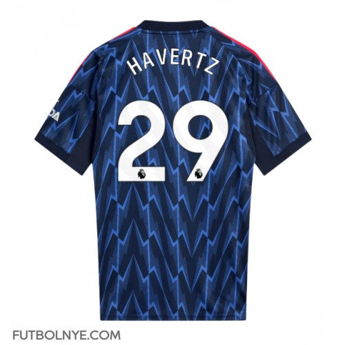 Camiseta Arsenal Kai Havertz #29 Visitante Equipación 2025-26 manga corta